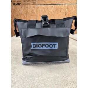 Bigfoot Black Utility Handlebar Bag Water Resistant Tactical Buckle Case